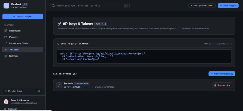 DevPort – screenshot 5