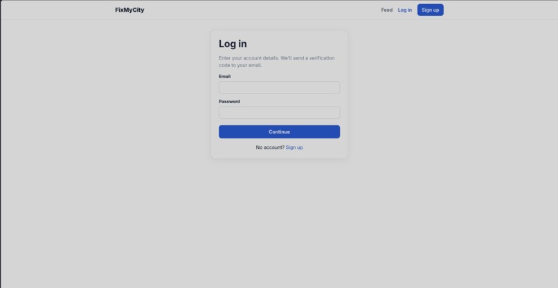 FixMyCity – screenshot 2
