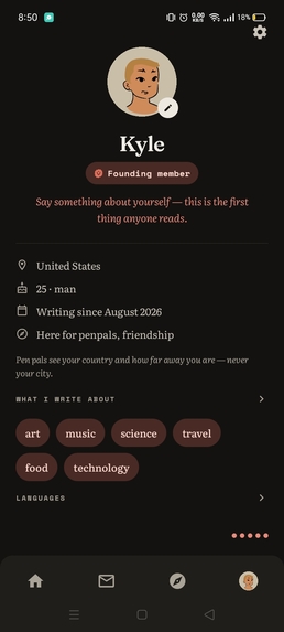Letterway - Find your Penpal – screenshot 4