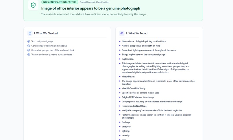 VERIFYLENS/TRUTHSCAN – screenshot 5