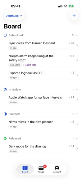 FeedbackThread: Triage Board – screenshot 5