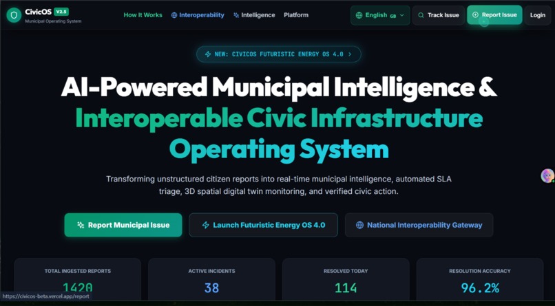 civicOS – screenshot 1