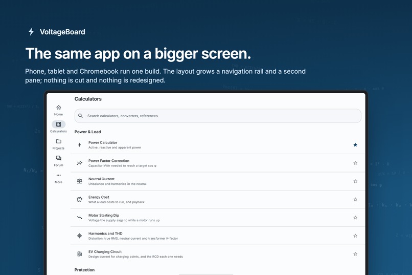 Voltage Board – screenshot 1
