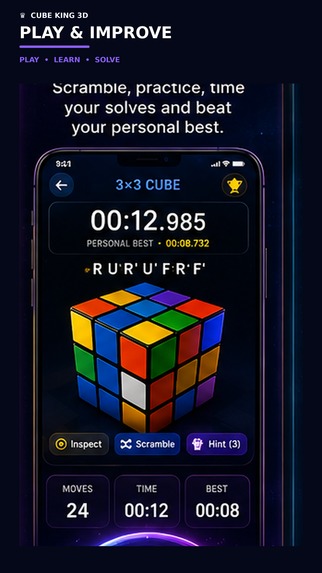 CubeKing 3D : Cube Solver – screenshot 3