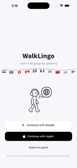 WalkLingo – screenshot 4