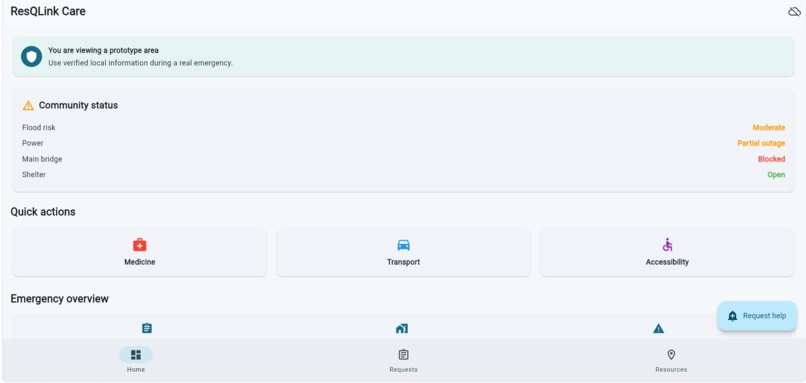 ResQLink Care – screenshot 1
