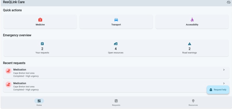 ResQLink Care – screenshot 2
