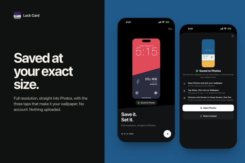 Lock Card – screenshot 3