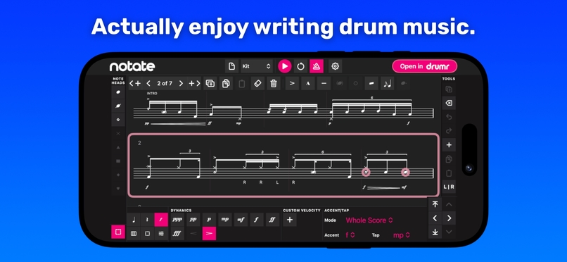 Drumr Notate - Write it. Hear it. Share it. – screenshot 13