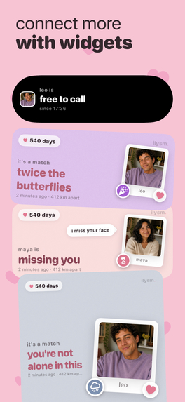 ilysm: couples app & widget – screenshot 1