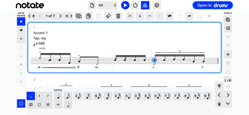 Drumr Notate - Write it. Hear it. Share it. – screenshot 8