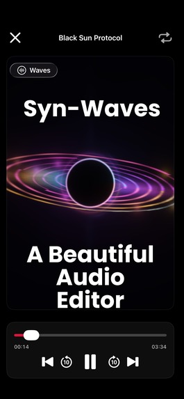 Syn-Waves: Audio Editor – screenshot 2