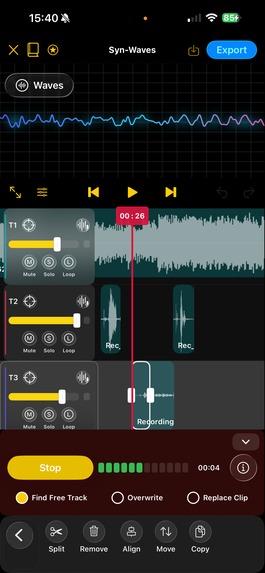 Syn-Waves: Audio Editor – screenshot 3