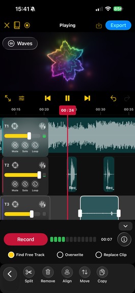 Syn-Waves: Audio Editor – screenshot 4