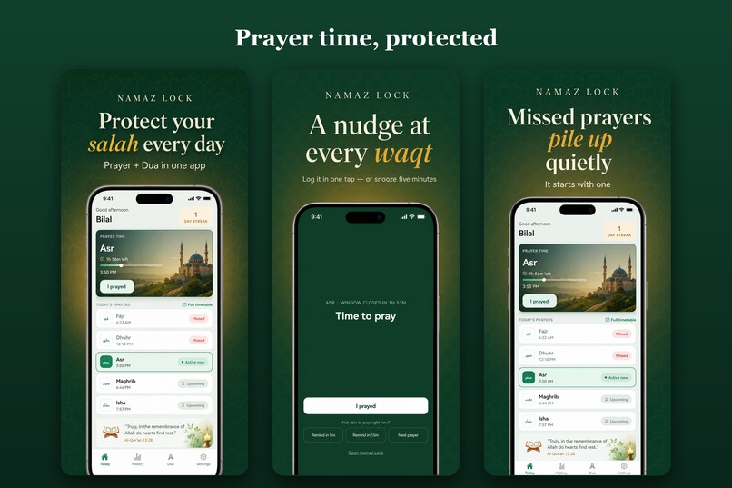 Namaz Lock – screenshot 2