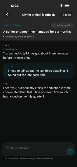 Rehearse First – screenshot 4