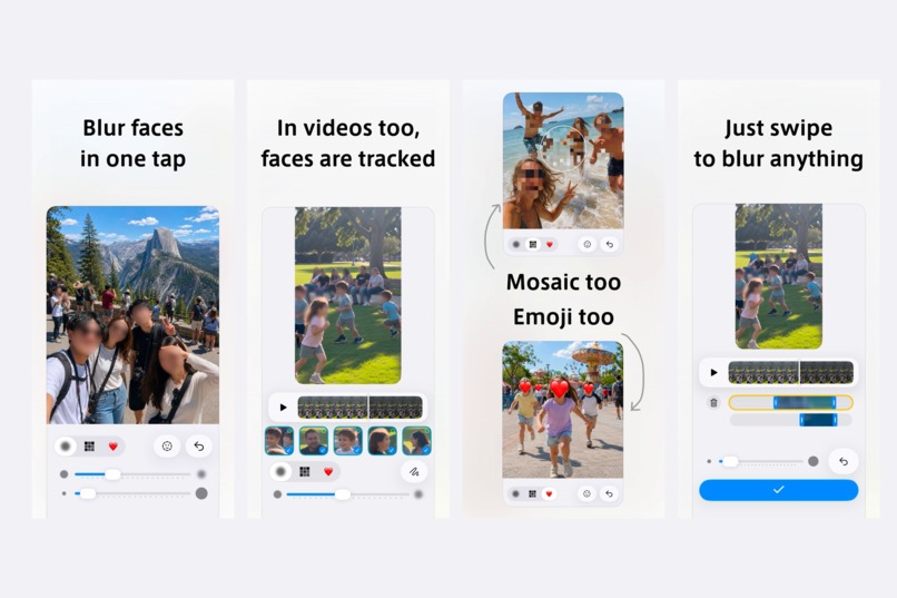 Blur & Mosaic — Auto Face Blur – screenshot 3