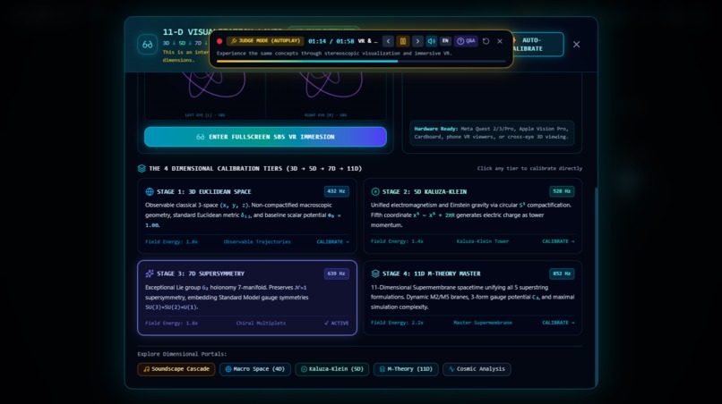COSMIC AI: 11-D Quantum Lattice – screenshot 5