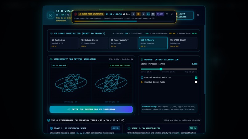 COSMIC AI: 11-D Quantum Lattice – screenshot 6