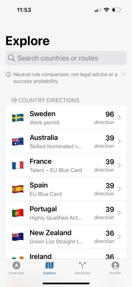 Move Compass – screenshot 2