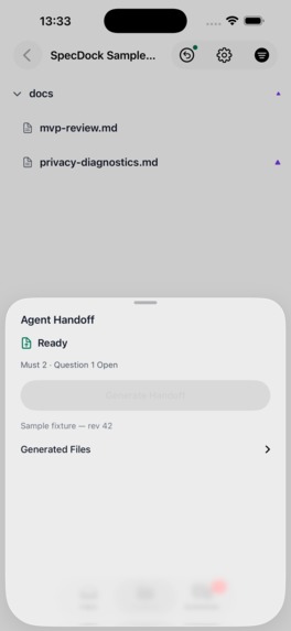 SpecDock – screenshot 2