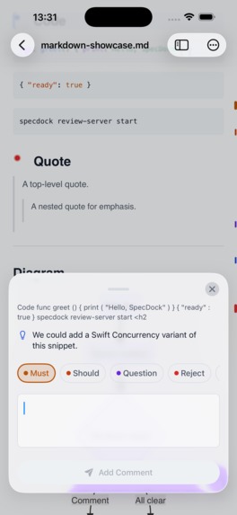 SpecDock – screenshot 3
