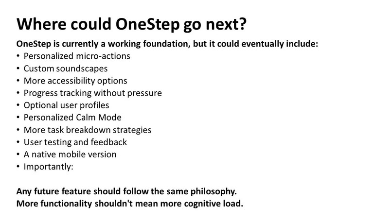 OneStep —Support for ADHD Task Paralysis – screenshot 11
