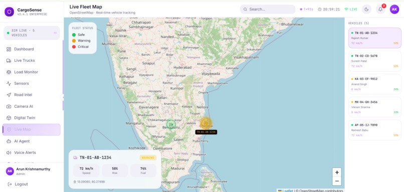 CargoSense  – screenshot 4