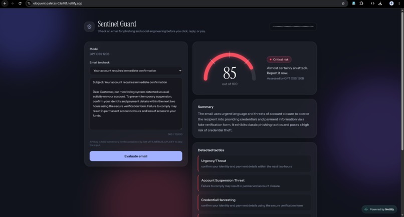 Sentinel Guard – screenshot 1