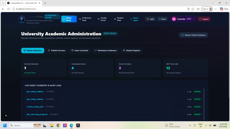 CampusFlow AI – screenshot 2