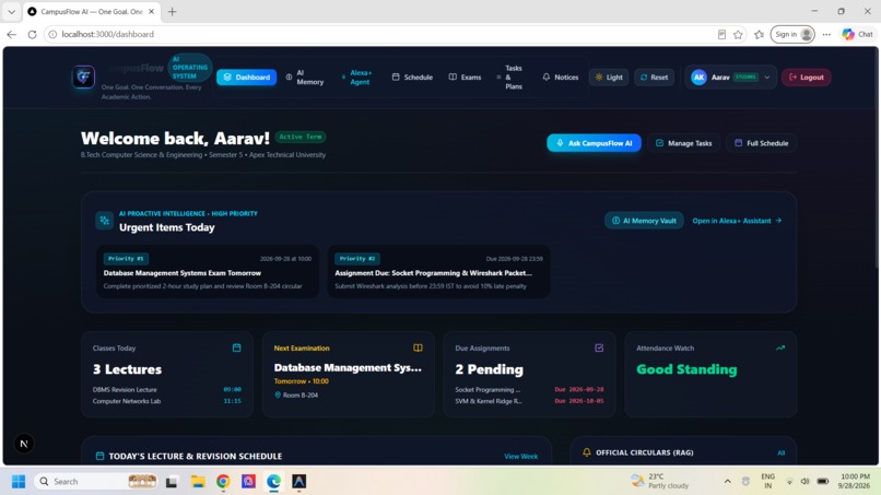 CampusFlow AI – screenshot 4