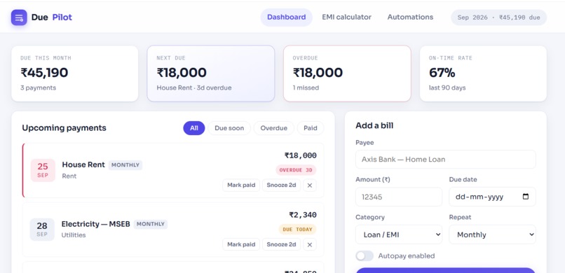 AI detects spending patterns and gives alerts – screenshot 1