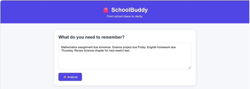 SchoolBuddy  – screenshot 1