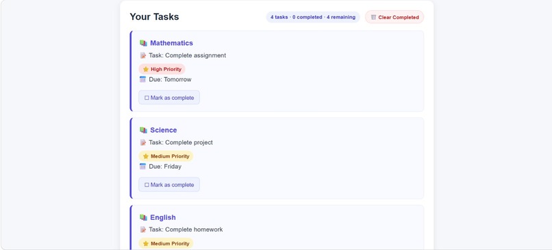 SchoolBuddy  – screenshot 5