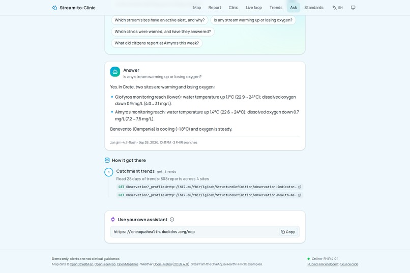 Stream-to-Clinic – screenshot 7