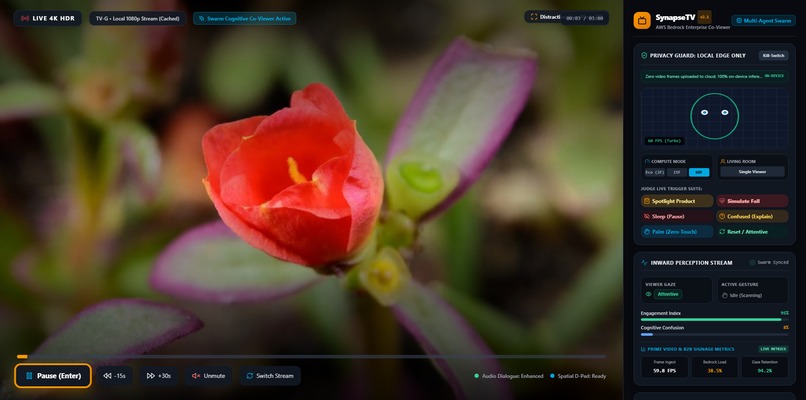 SynapseTV - Spatial AI for Fire TV & AWS – screenshot 1