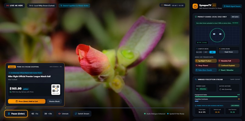 SynapseTV - Spatial AI for Fire TV & AWS – screenshot 2