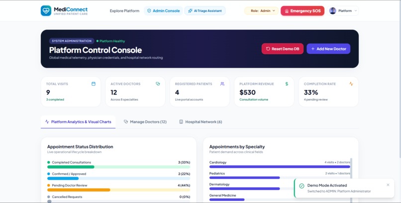 MediConnect – screenshot 1