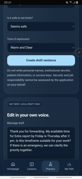 EchoHarbor: Work Boundaries – screenshot 1