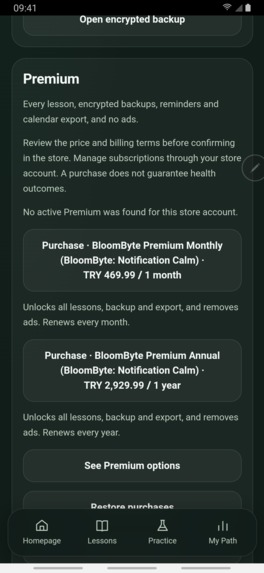 BloomByte: Notification Calm – screenshot 1