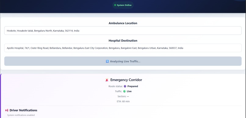 ResQRoute — Emergency Traffic Coordination – screenshot 4