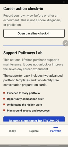 Pathways Lab – screenshot 2