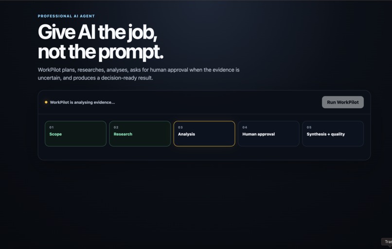 WorkPilot – screenshot 3
