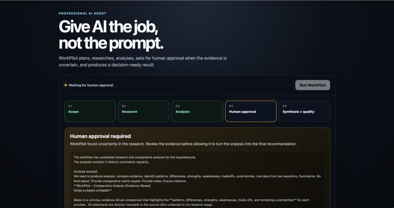WorkPilot – screenshot 5
