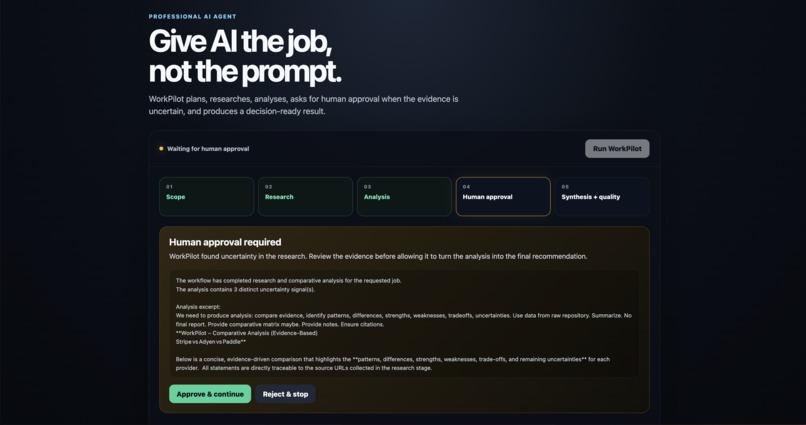 WorkPilot – screenshot 6