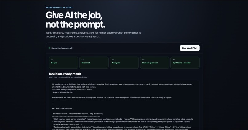 WorkPilot – screenshot 8