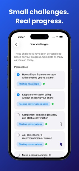 More: Social Confidence Coaching App for iOS – screenshot 12