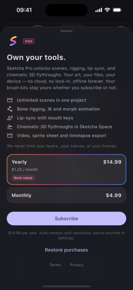 Sketcha: Drawing & Animation – screenshot 2