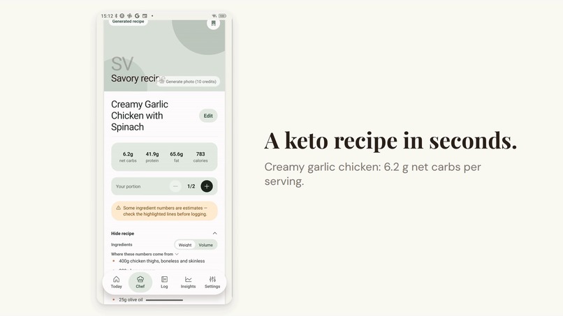 KetoSense – screenshot 8