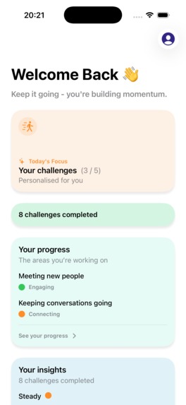 More: Social Confidence Coaching App for iOS – screenshot 3